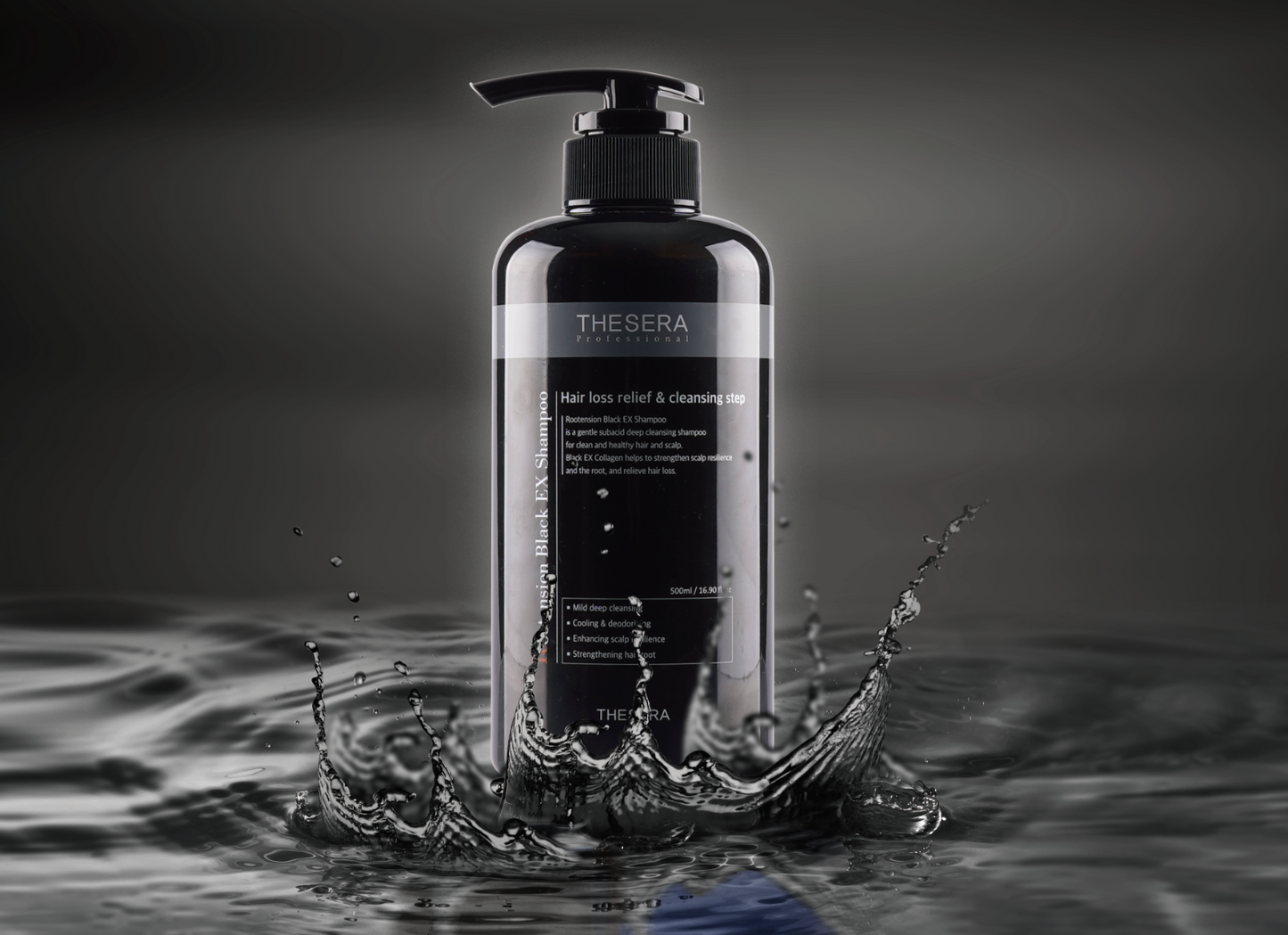 Rootension Black EX Shampoo (500ml)